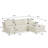 96" Cloud Sectional Couch with L-Shape Chaise