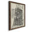 Toile encadrée de qualité supérieure Quays Of London IV - prête à être accrochée-2003153378-2003153381