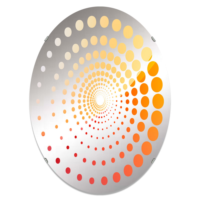 Oval Mirror, 35.4" x 23.6"
