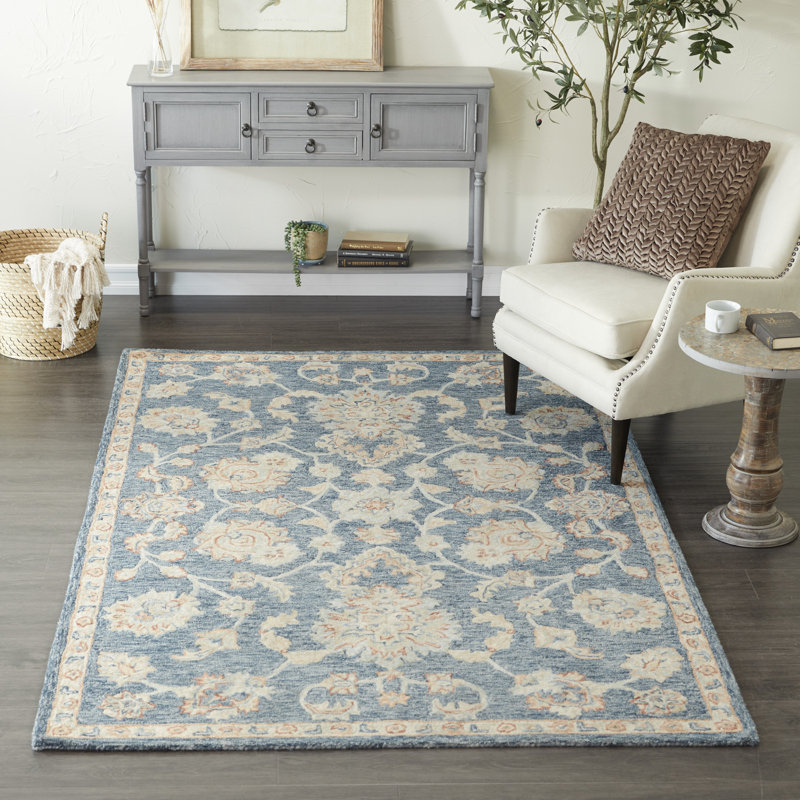 Marvell Wool Oriental Indoor Rug, Rectangle 5' x 8'