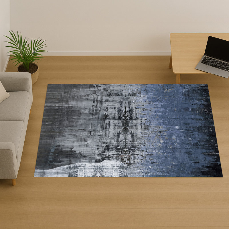 Abstract Area Rug, Rectangle 140 x 200 cm