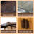 Coffee 8ft X 10ft Outdoor Metal Shed With Robust Foundation - Galvanized Steel Build, Punched Vents For Circulation, Padlockable Sliding Door, Simple Assembly Handbook Storage In Well-ventilated-118124267-118124266