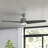 54" Havoc 3 - Blade Outdoor LED Standard Ceiling Fan with Wall Control and Light Kit Included-45298705