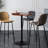 Round Metal Base Dining Table-97881718-97808945