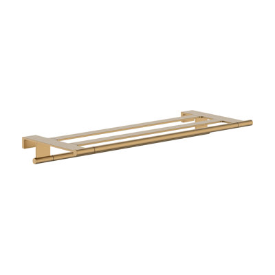 Porte-serviettes en bronze brossé AddStoris S hansgrohe