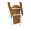 Chaise Adirondack pliante, blanc-1930660660