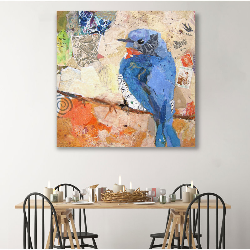 « signes of spring i », peinture, H 10 po x l 10 po x P 1,5 po, Toile tendue