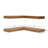 Havlock Floating Two-Piece Corner Shelf Set-1443274007