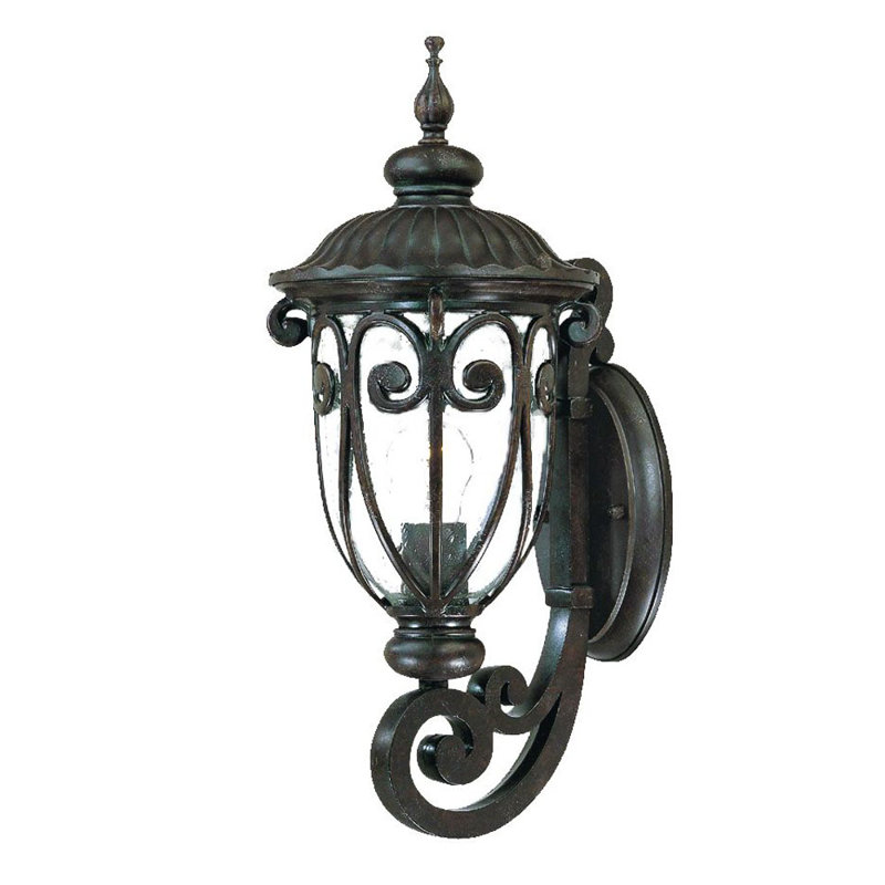 Appalachian Wall Light, Marbleized Mahogany
