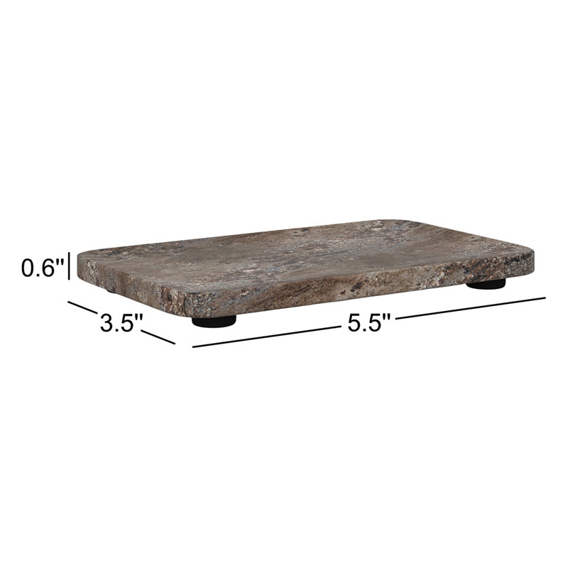 Plateau de service en marbre Tellis Galaxy