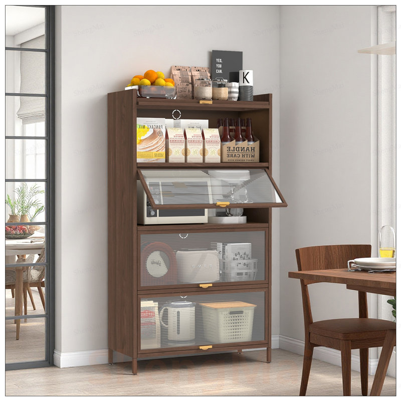 Armoire à 4 portes en métal durable avec beaucoup de rangement pour divers besoins de la maison et du bureau