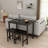 2 - Person Four Leg Dining Set-2140216096