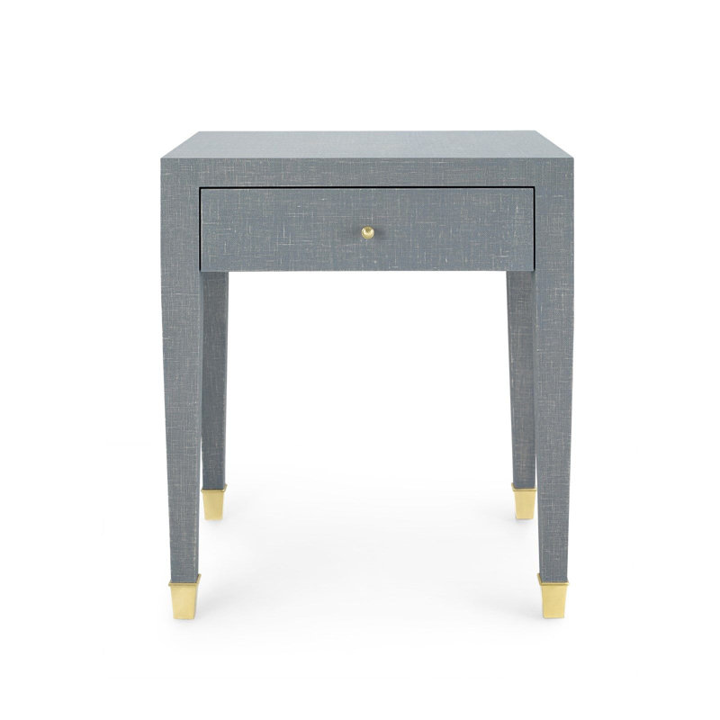 Claudette End Table, Gray, Gray
