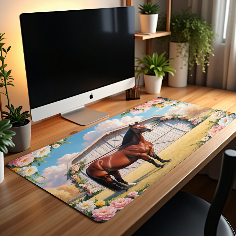 Polyester Desk Pad, 23.6x13.8
