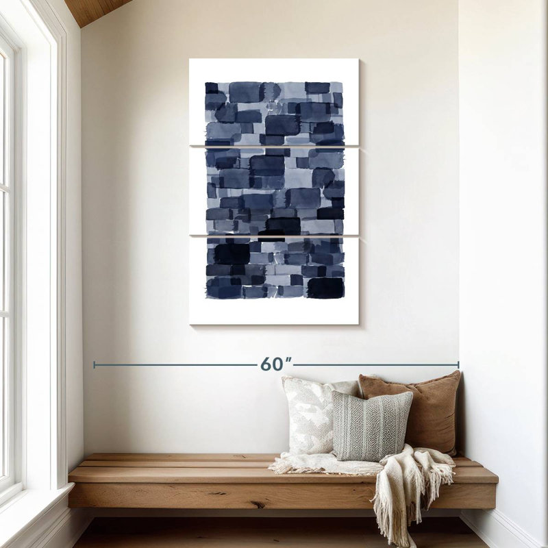 Bloc aquarelle bleu marine Avery, H 45 po x l 28 po
