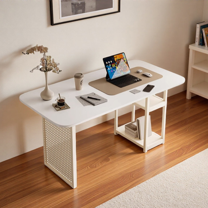 Bureau d'écriture avec plateau en métal Rock Rock, H 29,52 po x l 51,18 po x P 23,62 po