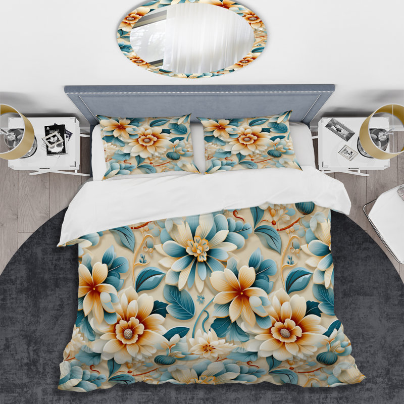 Ensemble de housse de couette vintage dans des tons riches marocains, Housse de couette pour très grand lit et 2 très