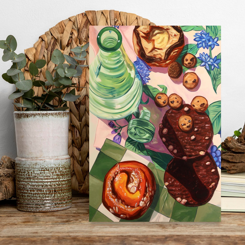 Sweet Picnic Treats by Anna Zdanowicz - Wrapped Canvas Print, 45.72 cm H x 30.48 cm W