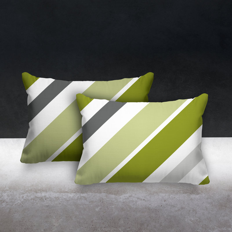 Coussin lombaire intérieur / extérieur Manda, Chartreuse