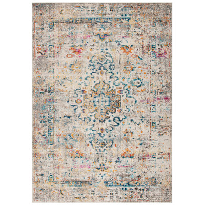 Felty Oriental Black/Gold Area Rug