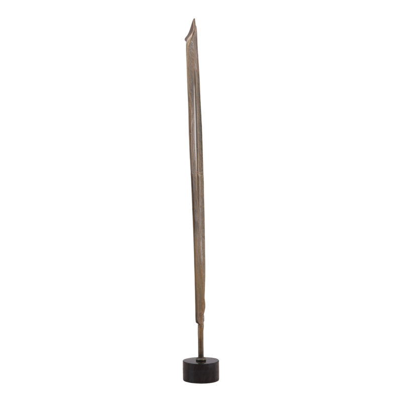 Stanfield Sculpture Antique Brass Large, Antique Brass, 59.5" H x 10.5" W x 6" D