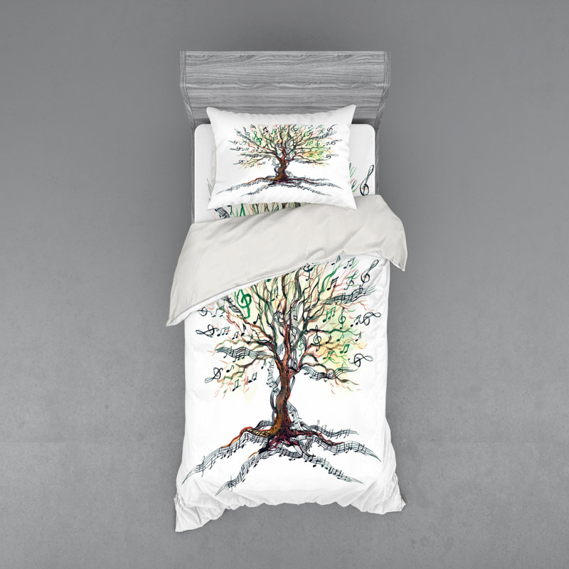 Modern & Contemporary Polyester Duvet Cover, Twin XL Duvet Cover + 2 Additional Pieces