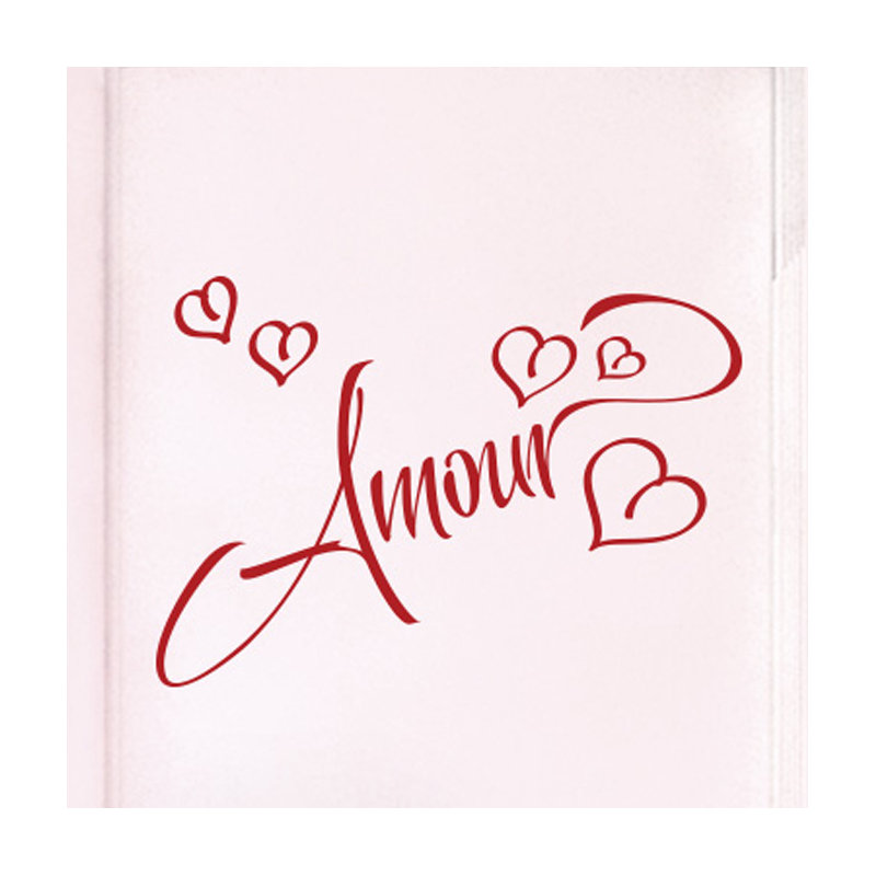 Wall Decal, Dark Red
