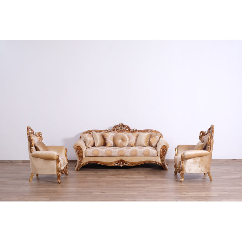 3 Pieces Emperador II Sofa Set