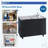 Ozark River Portable Sinks, Advantage S1D, White Laminate Cabinet-Stainless Countertop, Hot Water Hand Washing Station with Countertop & Storage Space, NSF-Certified Portable Sink with Tanks & Wheels-65233132