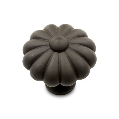 Fioe Mushoom Knob Finish: Antique English Matte, Size: 1.13