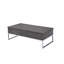 Table basse rectangulaire avec plateau relevable