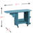 Duncan 51'' x 19'' Sewing Table with Sewing Machine Platform-29160793