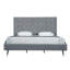 Lit plateforme en bois d'eucalyptus Crosby-213571382-213571380