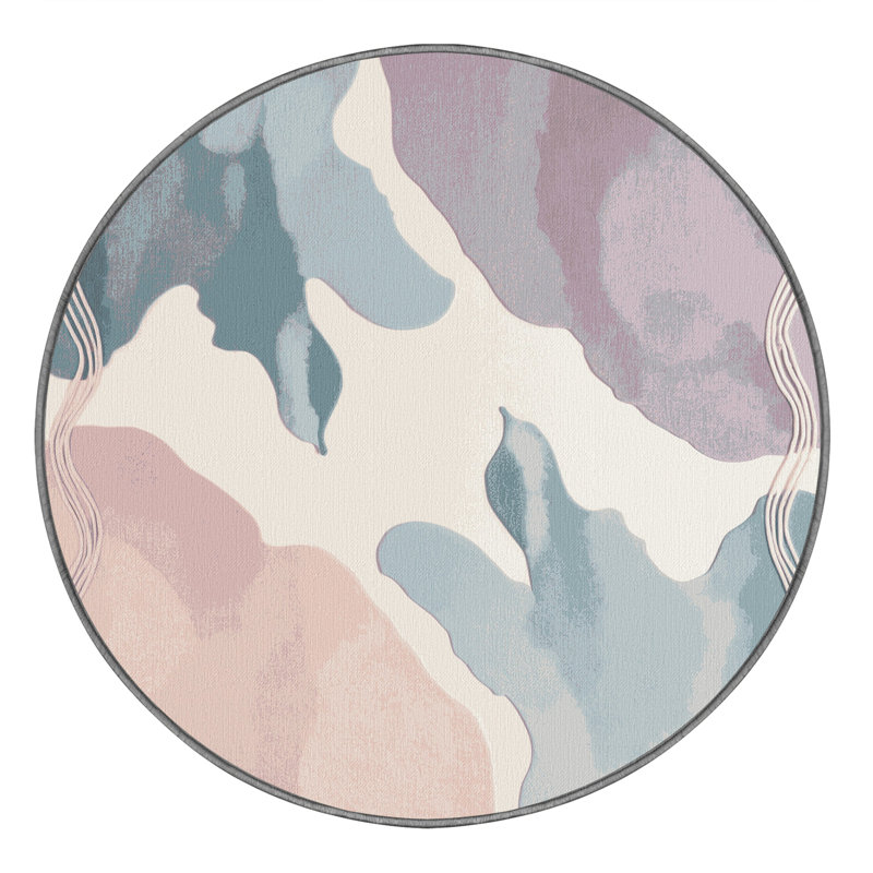 Golden Tide Rug, Round 7'