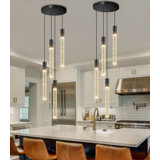 Luminaire suspendu à DEL pour îlot de cuisine à intensité variable