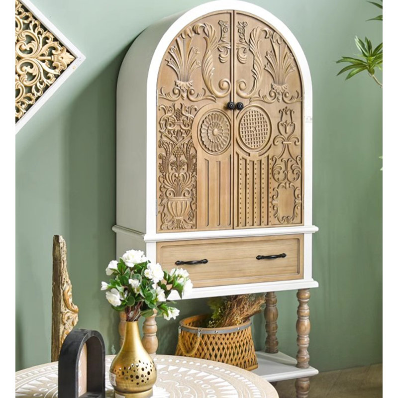 Light Luxury Large Capacity Multi-Functional Console Table