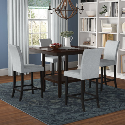 Alauni 4 - Person Four Leg Dining Set