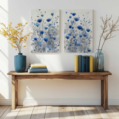 Azure Meadow Set of 2 Prints