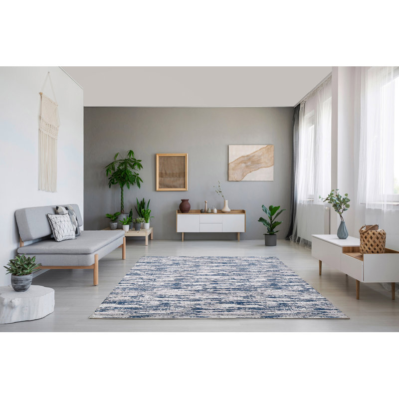 Tapis tissé céladon Milano Collection, Tapis de couloir 2 pi 8 po x 9 pi 10 po