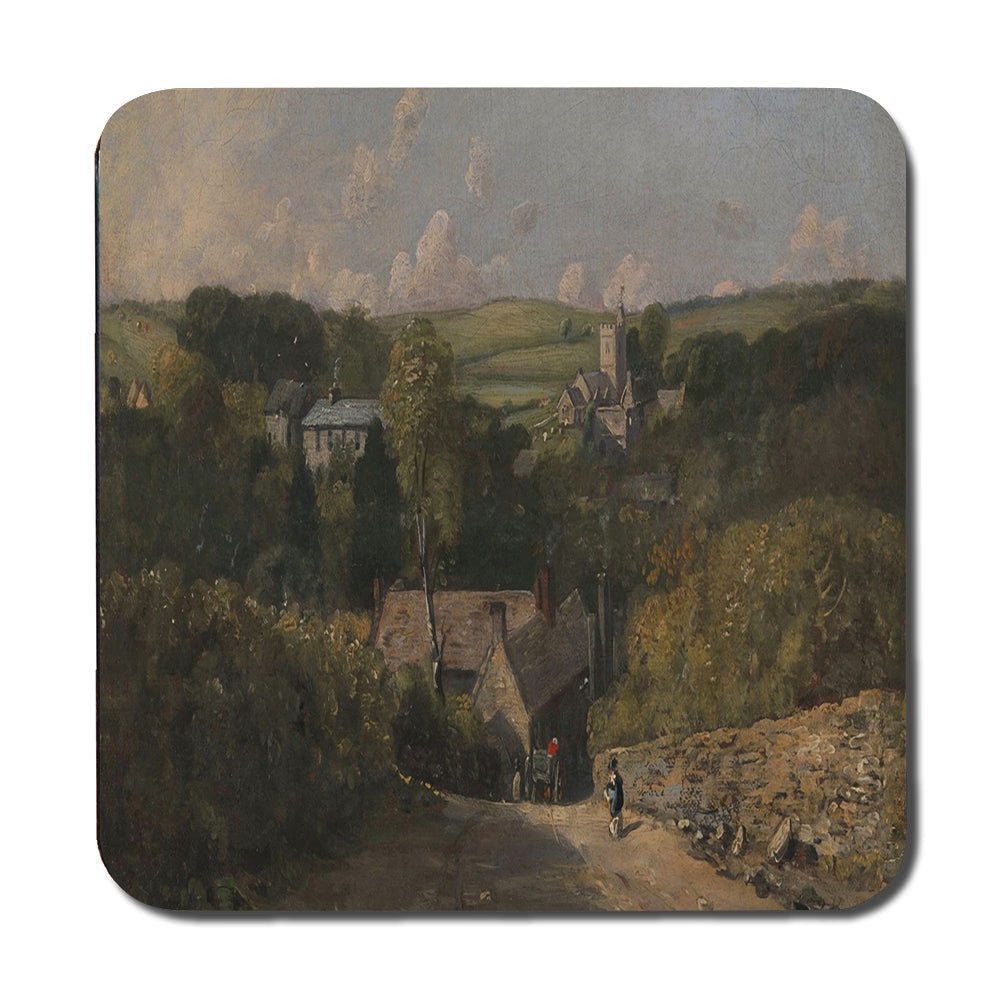 Village Landscape Placemats and Coaster Set for Dining Table