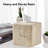 Natural Travertine Textures Tissue Box Cover Square