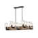 Diego 10 - Light Dimmable Linear Chandelier