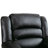 Emryn 38" Wide Modern Breathable Faux Leather Manual Recliner with Overstuffed Arm and Back-91951215