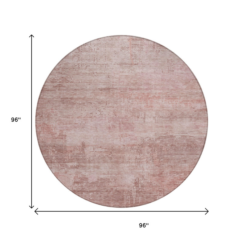 Tapis rond 8 po