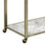 Chariot de cuisine en verre transparent Neilo