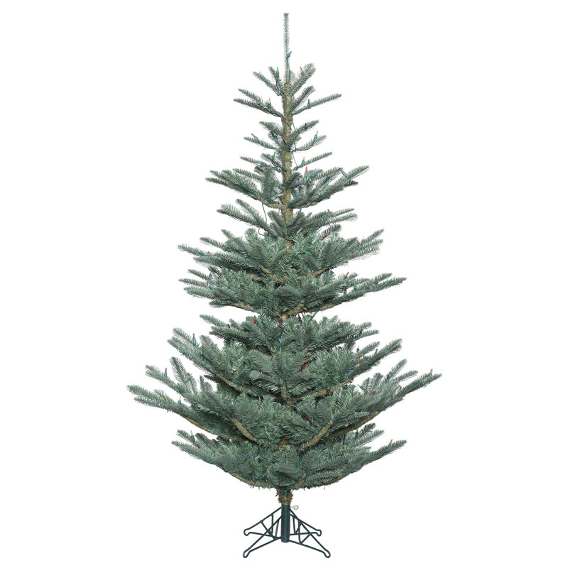 Alberta Blue Spruce Artificial Christmas Tree with Clear Lights, 10' H