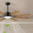 52-Inch Windmill Ceiling Fan With Lights & Remote Control-1059625114