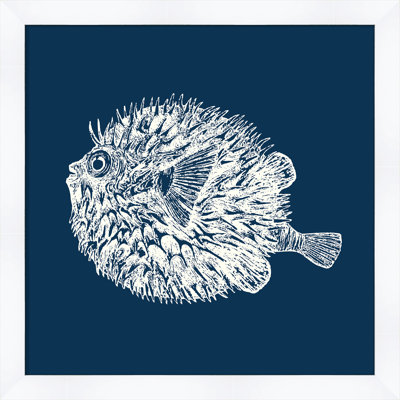 Reproduction d'art graphique encadrée