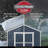 Charleston Wood Storage Shed, 10 ft. W x 10 ft. D, With Floor (DIY Assembly)-101109852-101109850-113449491