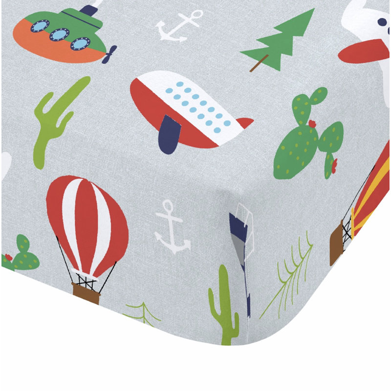Animal Adventures Fitted Sheet